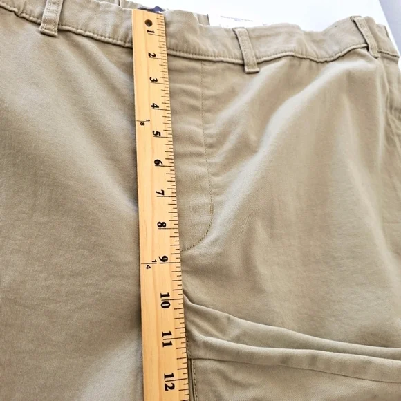 St Johns Bay Flat Front Comfort Stretch Adjustable Waist Shorts Size 48 NWT - Picture 8 of 11